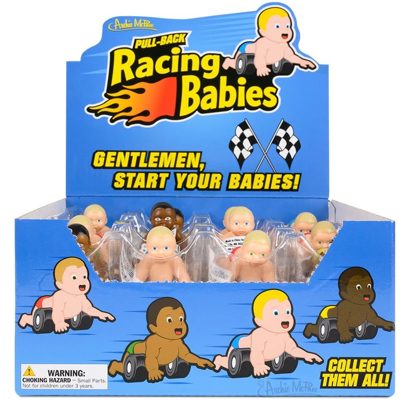 Archie McPhee Racing Babies - Set of 4 - Image 2